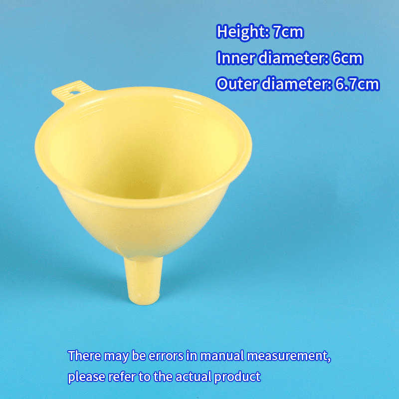 Plastic Funnel 60mm Chemical Experiment Equipment 3