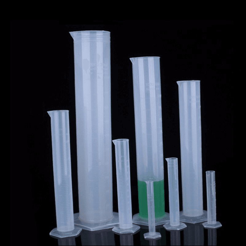 Plastic Measuring Cylinder Laboratory Test Graduated Tube