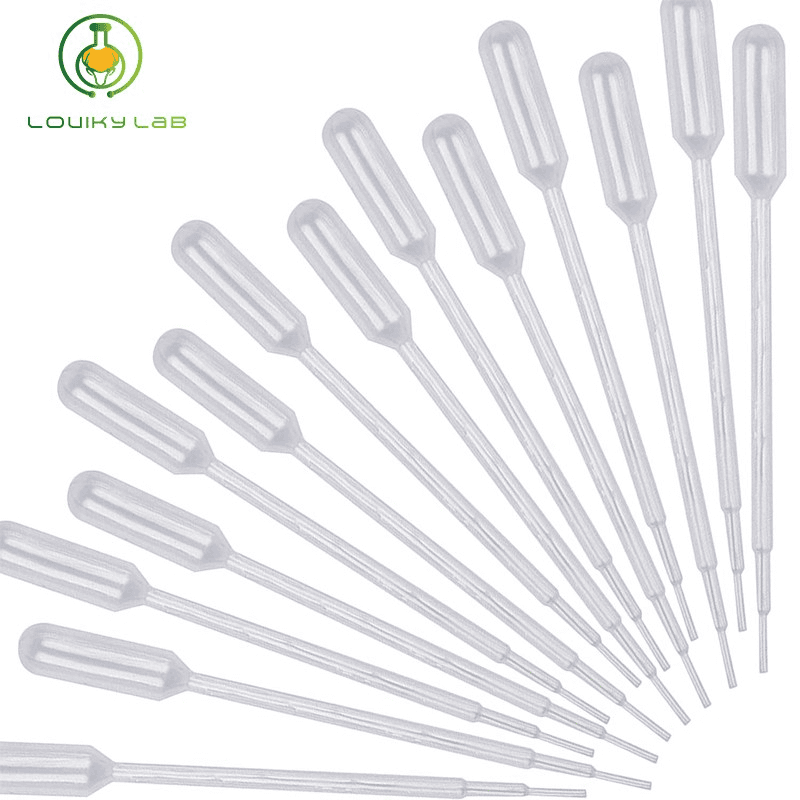 Plastic Disposable Pipettes Transparent Graduated Transfer Pipettes Droppers