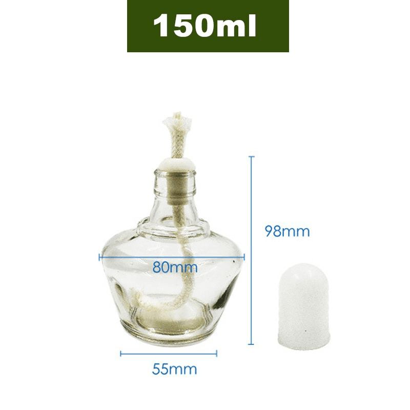 Alcohol Burner Classic Style Glass Bunsen Burner Lamp 6