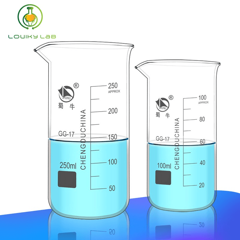 Glass Beaker High-type Borosilicate Graduated Beaker High Temperature Resistance