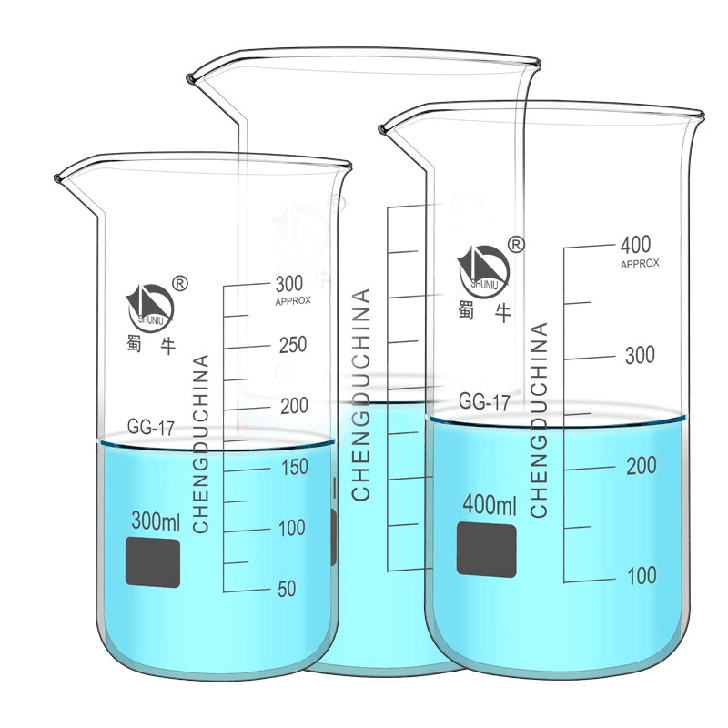 Glass Beaker High-type Borosilicate Graduated Beaker High Temperature Resistance 2