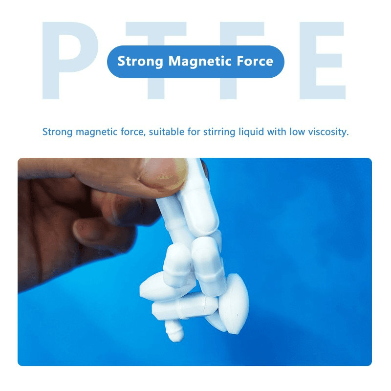 PTFE Magnetic Stirrer Magnetic Stir Bar Teflon Mixer Stir Bar 3