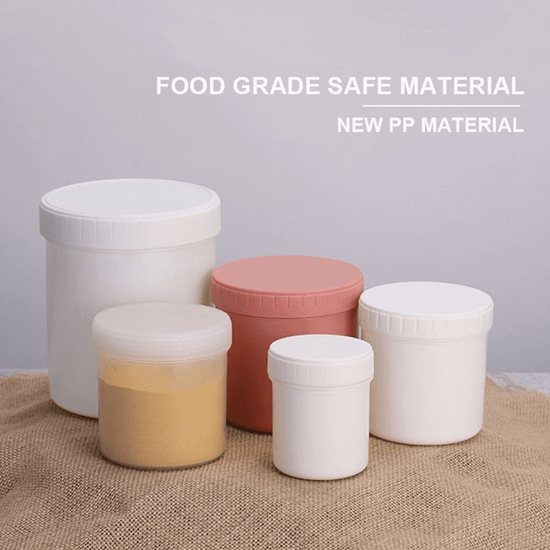 Plastic Pop Can Empty Canisters & Jars Food Grade PP Storage Can 2