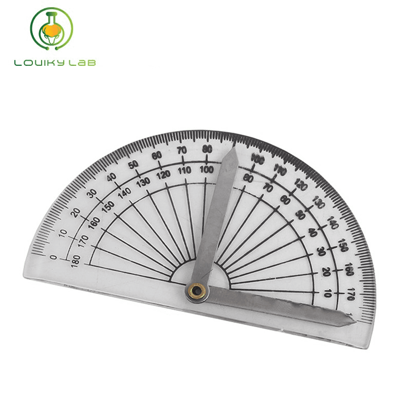 180 Protractor Ruler Mathematical Measuring Angle Ruler