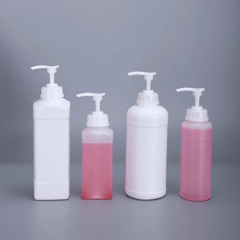 HDPE Pump Bottle Plastic Split Bottle with Pump 4