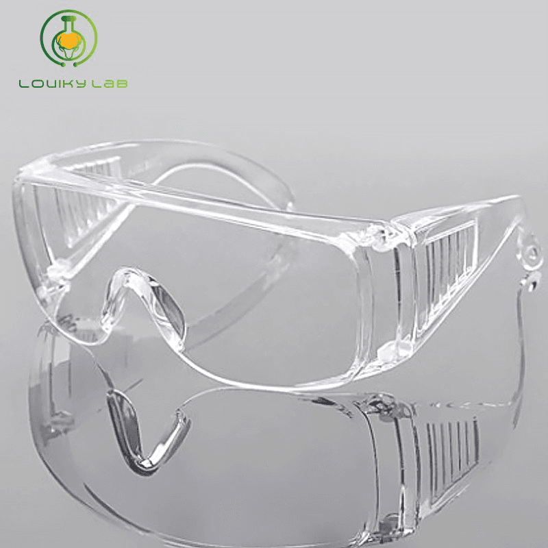 Goggles Lab Splash Proof Anti-impact Safety Goggles Plexiglass Ventilated Glasses