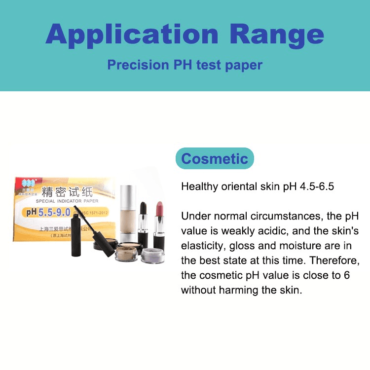 2Pcs Precision PH Test Paper 160 Pages Precision Measurement pH Range 1-14 6