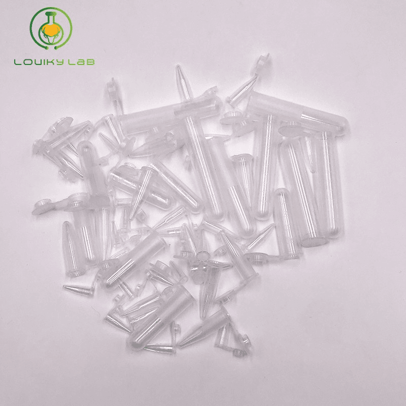 7ml Plastic Centrifuge EP Lab Plastic Sample Bottle Test Tube Graduated Vial Sample Container Bottle with Cap