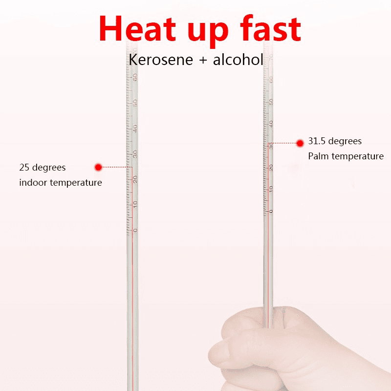 30cm Red Water Glass Rod Thermometer 0 - 100℃ Glass thermometer for Laboratory Home 5