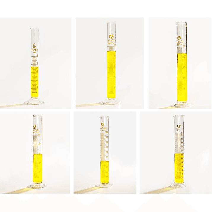5/10/25/50/100/250ml Thick Glass Graduated Measuring Cylinder Set Chemistry Lab Measure Instrument for Laboratory 7