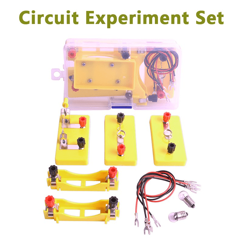 Lab DIY Electric Circuit Physics Experiment Equipment Set Science Project for Laboratory School 2