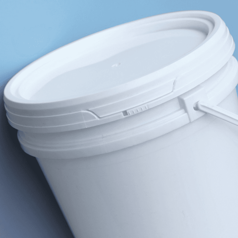 10L Plastic Bucket with lid Food Grade PP Round Bucket with Handle Storage Bucket Paint Bucket for Home 7